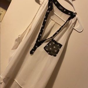 Sheer blouse